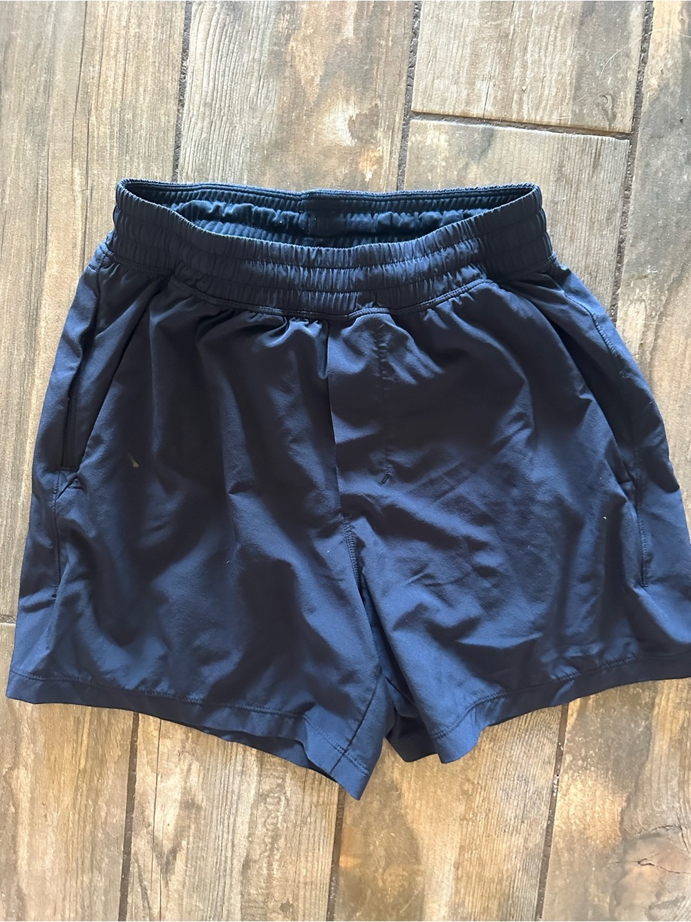 lululemon athletica Navy Blue Men's Athletic Shorts
